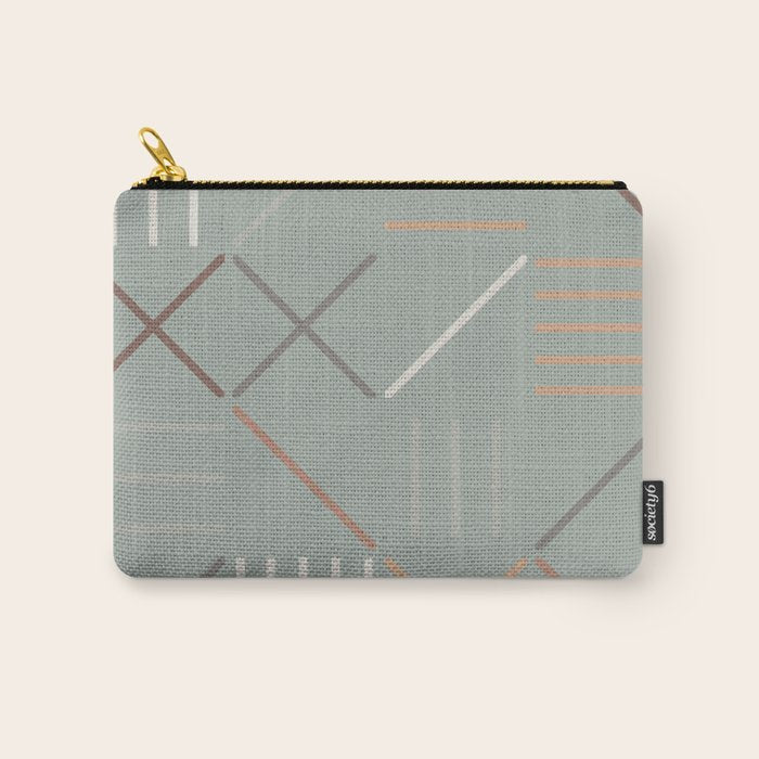 Geometric Shapes 08 Carry All Pouch Gallery Image 1