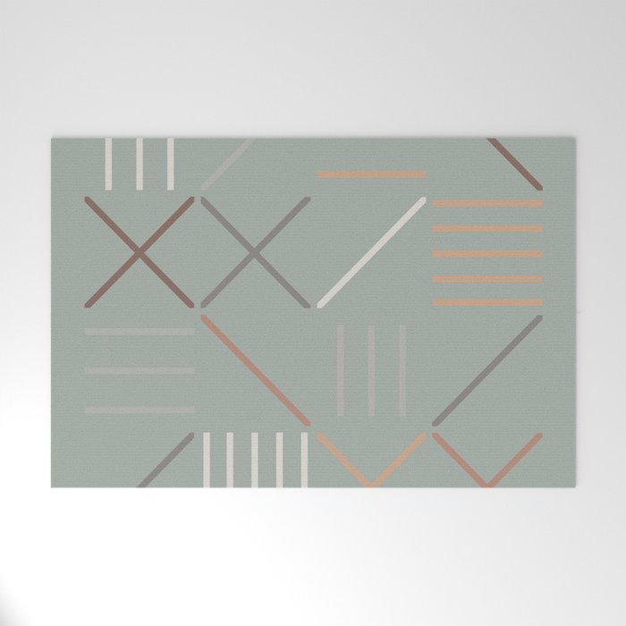 Geometric Shapes 08 Welcome Mat Gallery Image 1