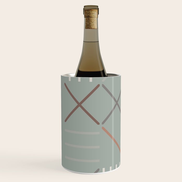 Geometric Shapes 08 Wine Chiller Gallery Image 2