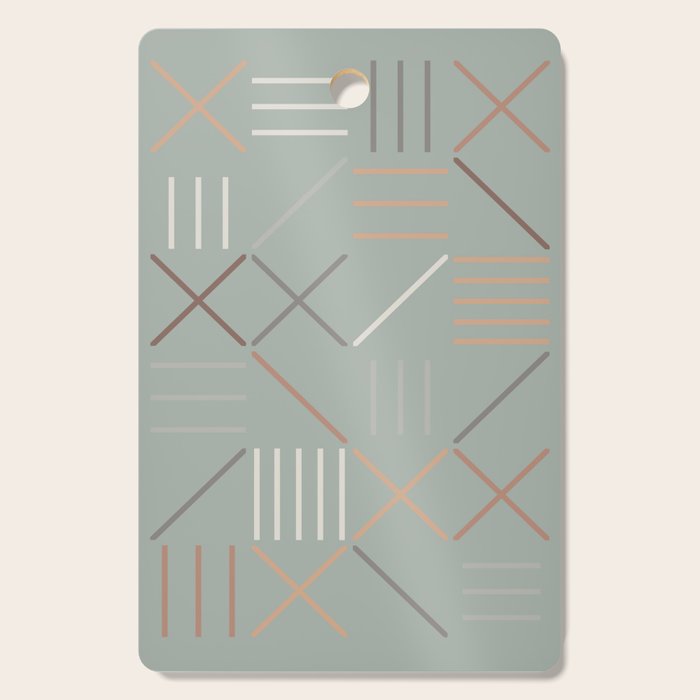 Geometric Shapes 08 Cutting Board Gallery Image 1