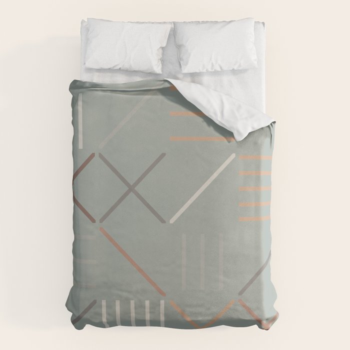 Geometric Shapes 08 Duvet Cover Gallery Image 6