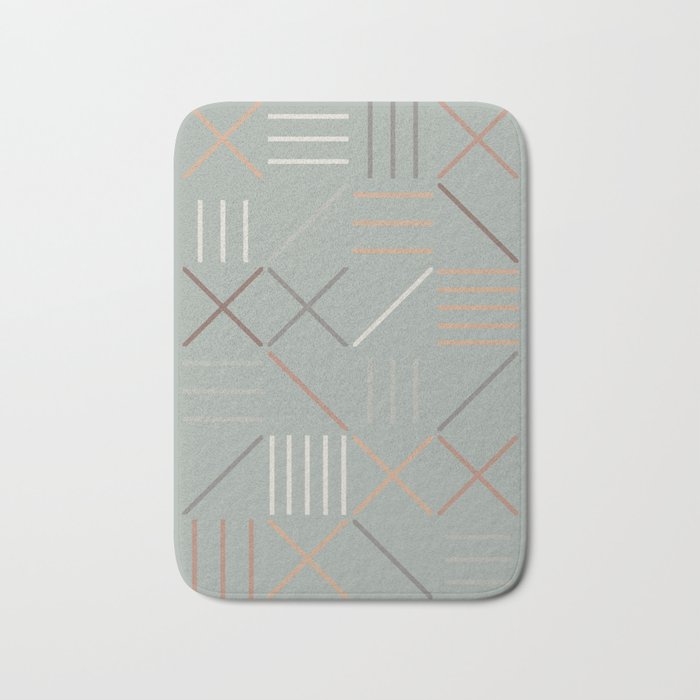 Geometric Shapes 08 Bath Mat Gallery Image 1