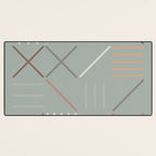 Geometric Shapes 08 Desk Mat Gallery Image 3
