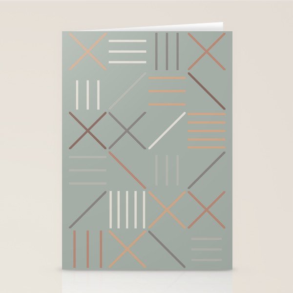 Geometric Shapes 08 Stationery Card Gallery Image 2