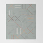 Geometric Shapes 08 Throw Blanket Gallery Image 2
