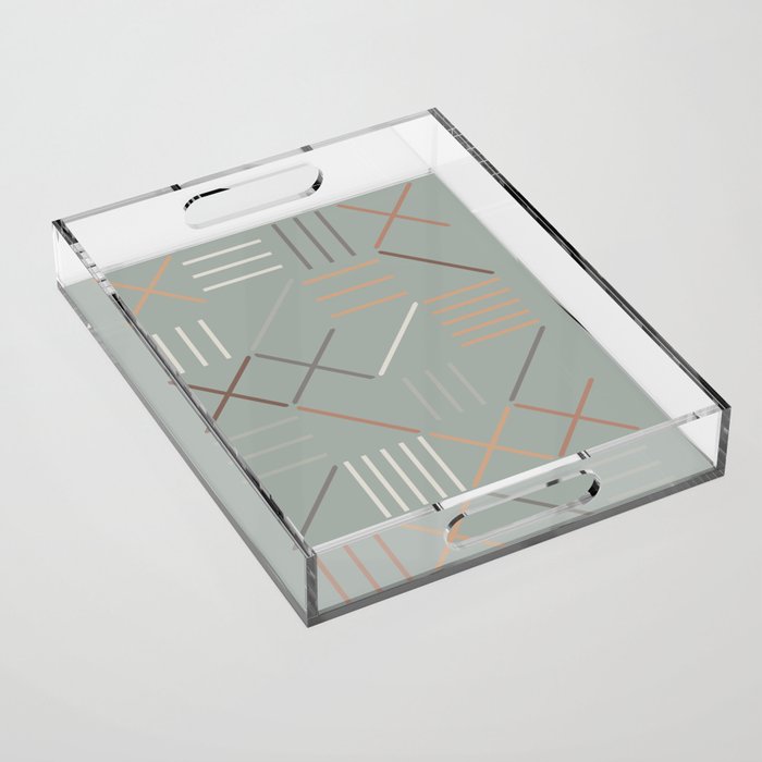 Geometric Shapes 08 Acrylic Tray Gallery Image 1