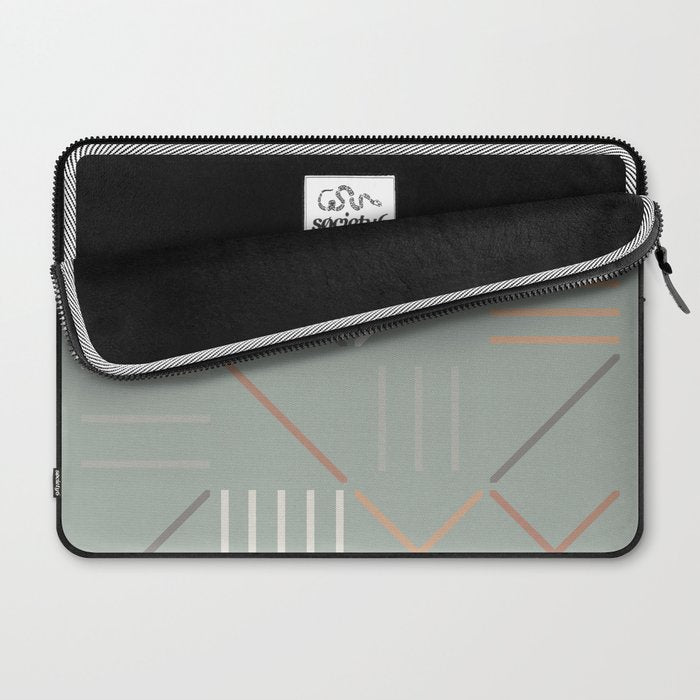 Geometric Shapes 08 Laptop Sleeve Gallery Image 2