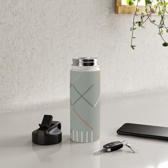 Geometric Shapes 08 Water Bottle Gallery Image 5