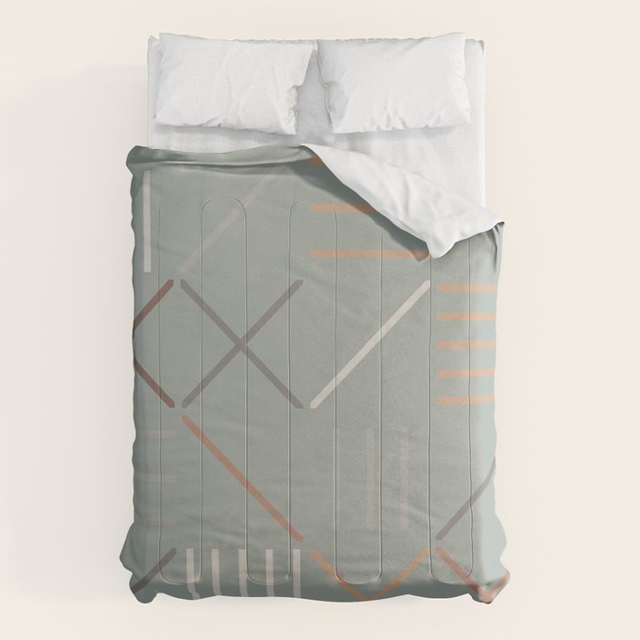 Geometric Shapes 08 Comforter Gallery Image 6