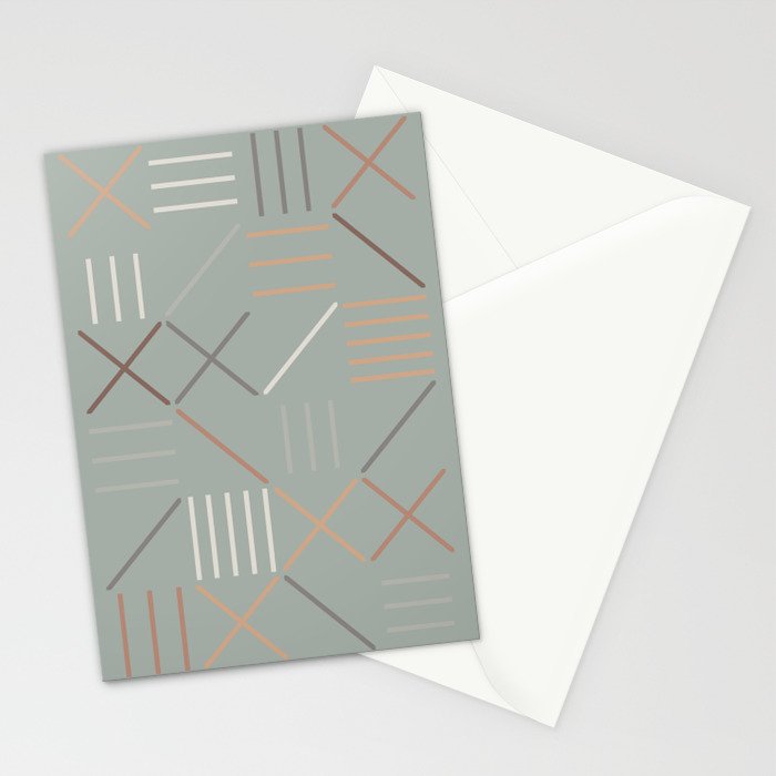Geometric Shapes 08 Stationery Card Gallery Image 2