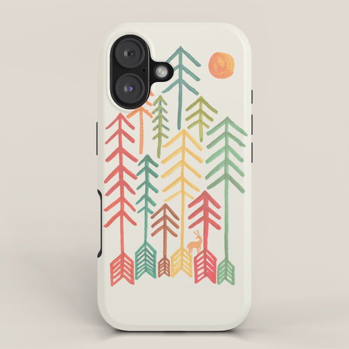 Arrow forest iPhone Case Gallery Image 1