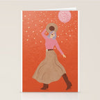 Disco Cowgirl Stationery Card Gallery Image 2