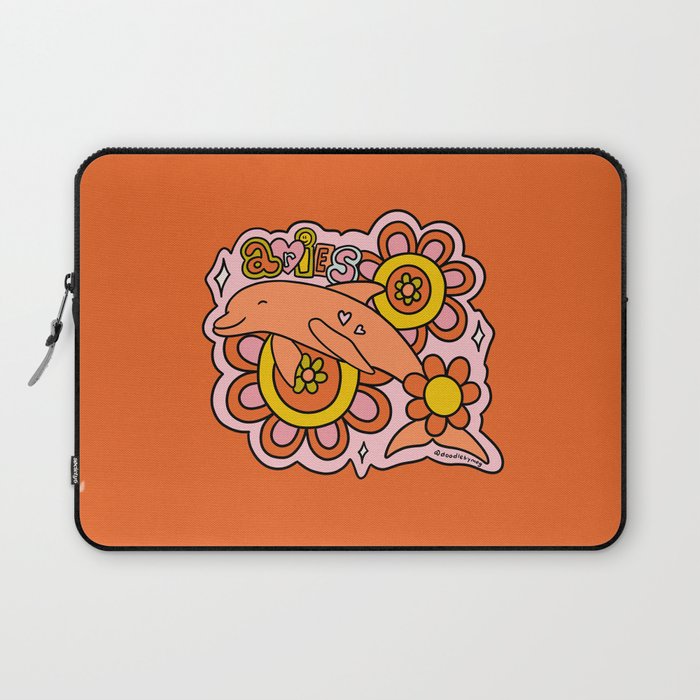 Aries Dolphins Laptop Sleeve Gallery Image 1