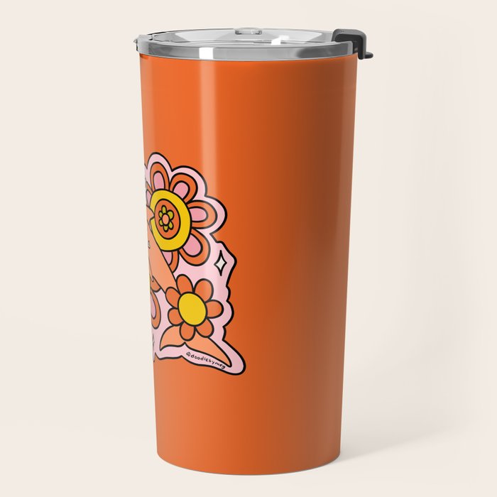 Aries Dolphins Travel Mug Gallery Image 2