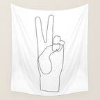 Peace Wall Tapestry Gallery Image 4