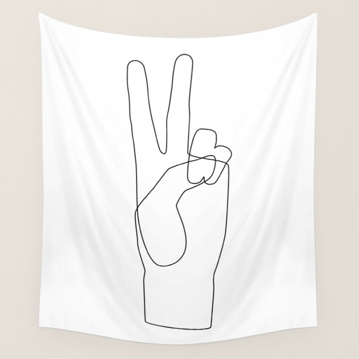 Peace Wall Tapestry Gallery Image 4
