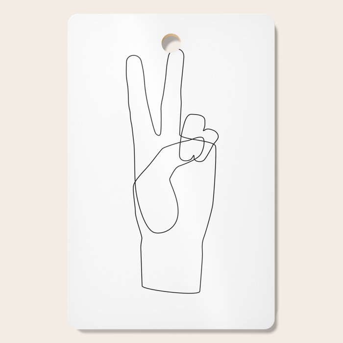 Peace Cutting Board Gallery Image 1