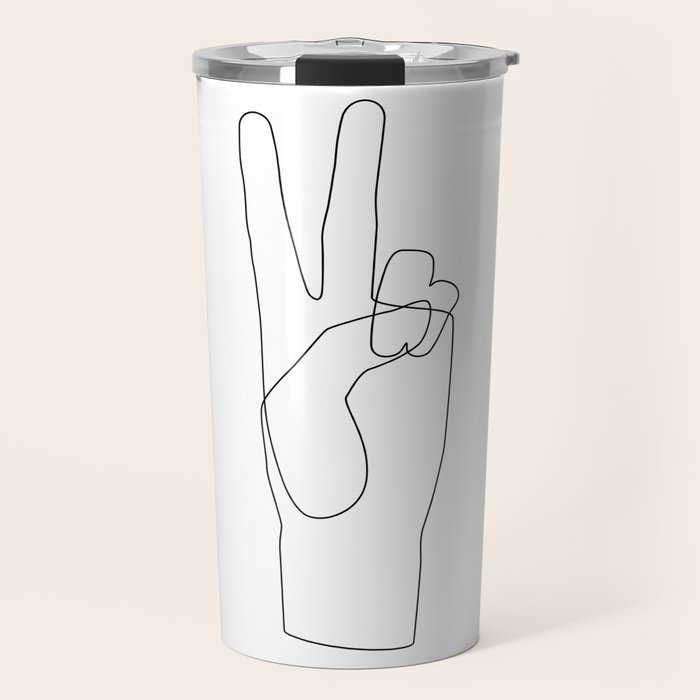 Peace Travel Mug Gallery Image 1