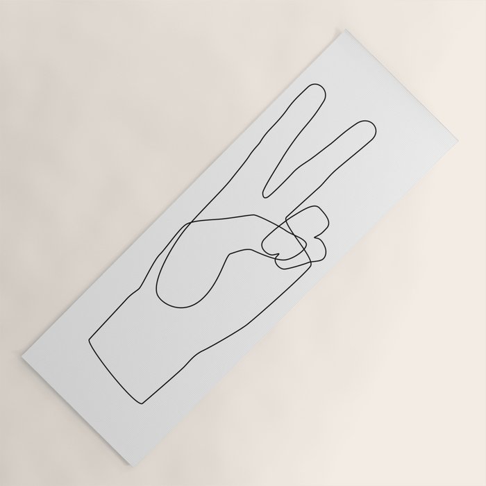 Peace Yoga Mat Gallery Image 1