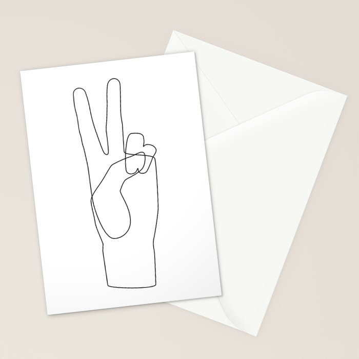 Peace Stationery Card Gallery Image 2