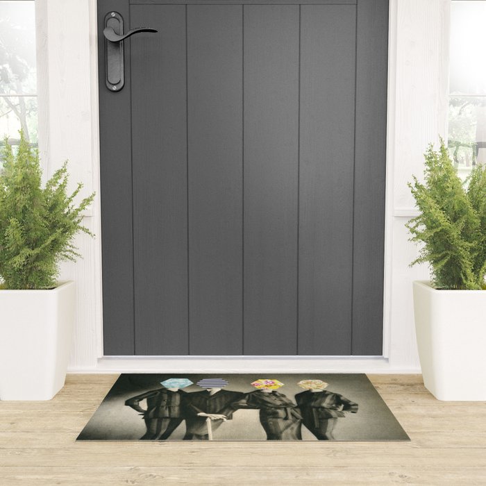 Modern Fashion Welcome Mat Gallery Image 3