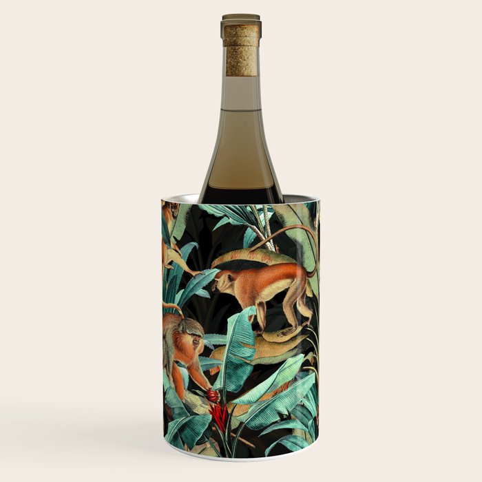 Monkey Tropical Jungle Wine Chiller Gallery Image 3