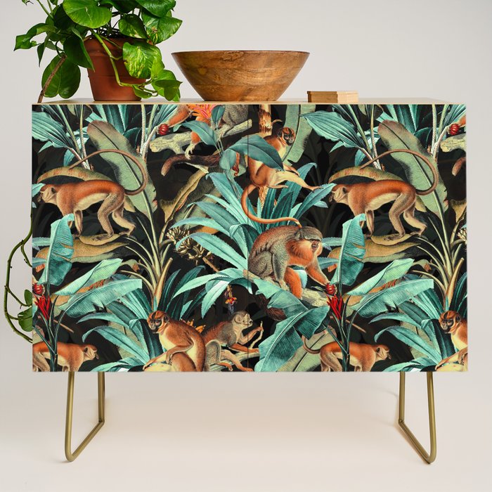 Monkey Tropical Jungle Credenza Gallery Image 1
