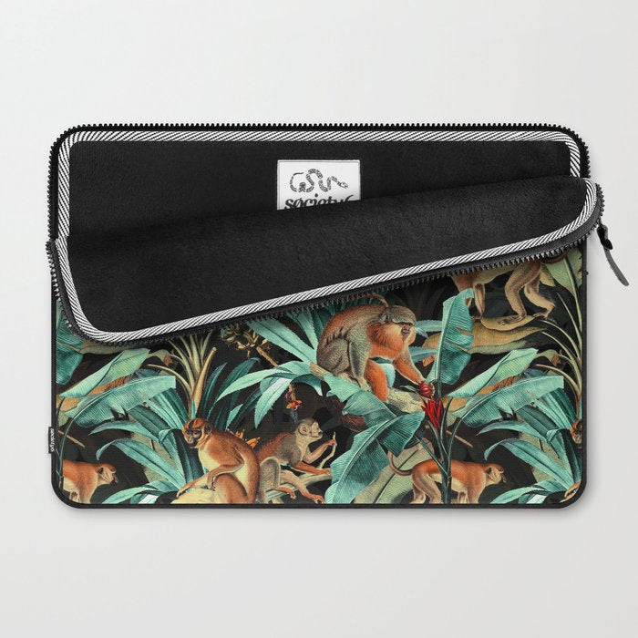 Monkey Tropical Jungle Laptop Sleeve Gallery Image 2