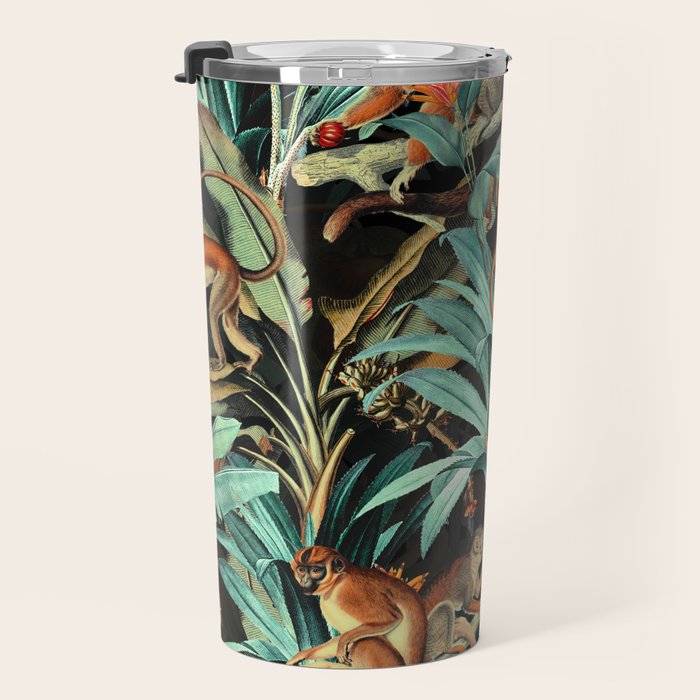 Monkey Tropical Jungle Travel Mug Gallery Image 3