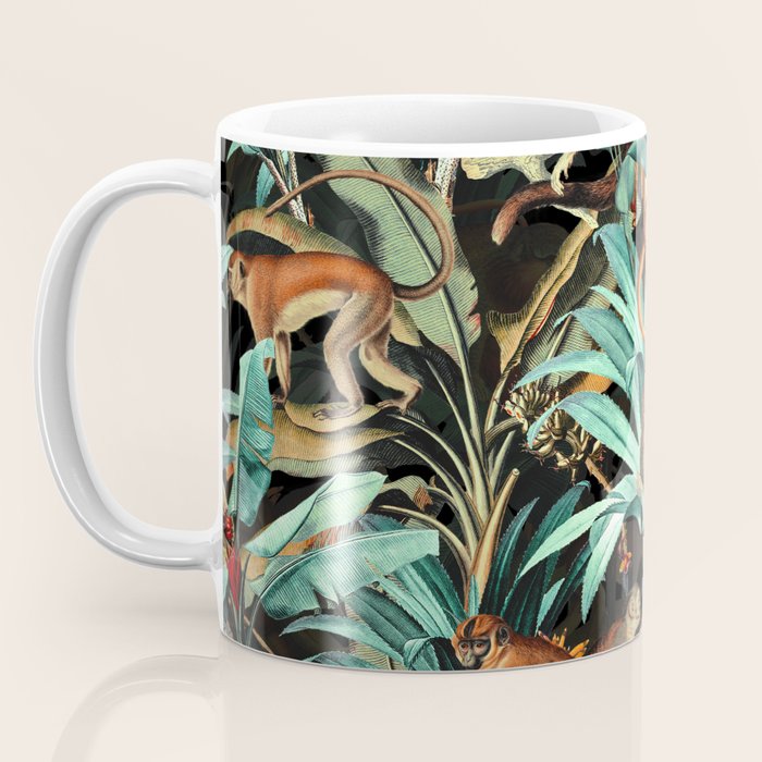Monkey Tropical Jungle Coffee Mug Gallery Image 3