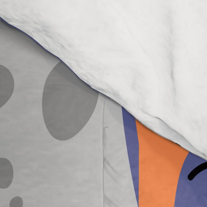 Funny dog animal pet cartoon crowd texture Comforter Gallery Image 4