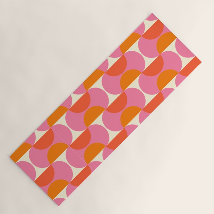 Retro Capsule Sixties Wall Mural Yoga Mat Gallery Image 1