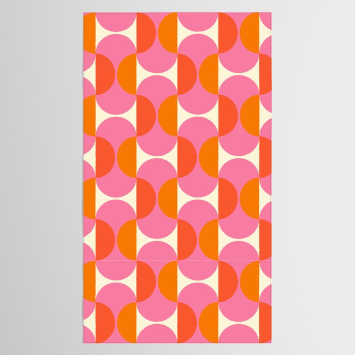 Retro Capsule Sixties Wall Mural Tablecloth Gallery Image 2