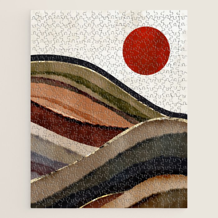 Fall Abstract Jigsaw Puzzle Gallery Image 1