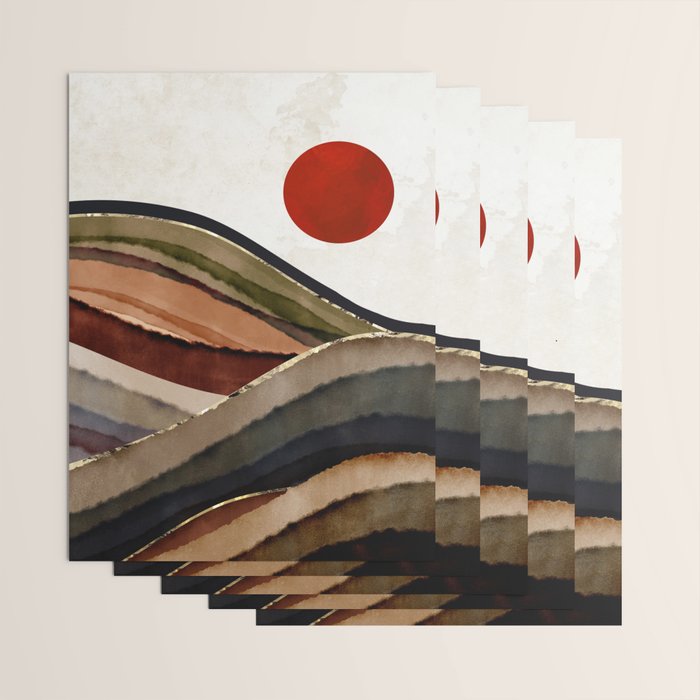 Fall Abstract Wrapping Paper Gallery Image 3