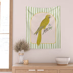 Yellow Parrot Wall Tapestry Gallery Image 2