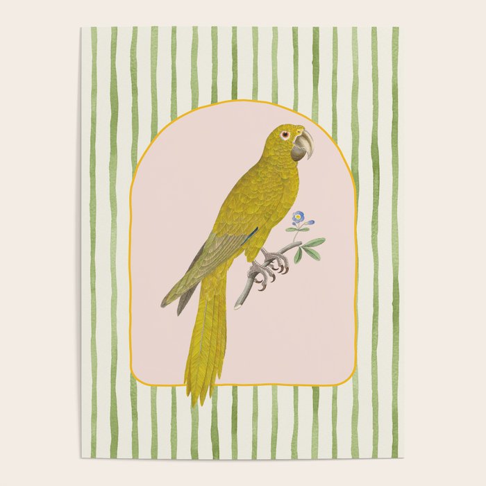 Yellow Parrot Poster Gallery Image 4