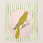 Yellow Parrot Wall Tapestry Gallery Image 4