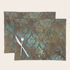 Aged Damask Texture 4 Placemat Gallery Image 1