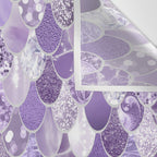 Mermaid Scales, Aesthetic Purple Wall Tapestry Gallery Image 3