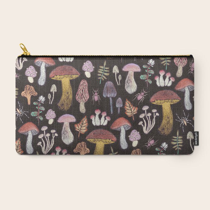 Mushrooms Carry All Pouch Gallery Image 2