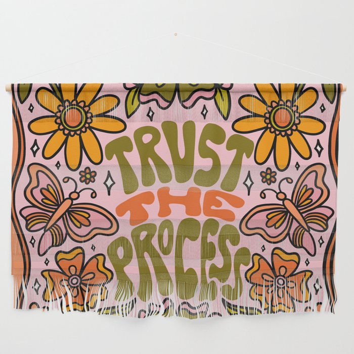 Trust The Process Wall Hanging Gallery Image 1