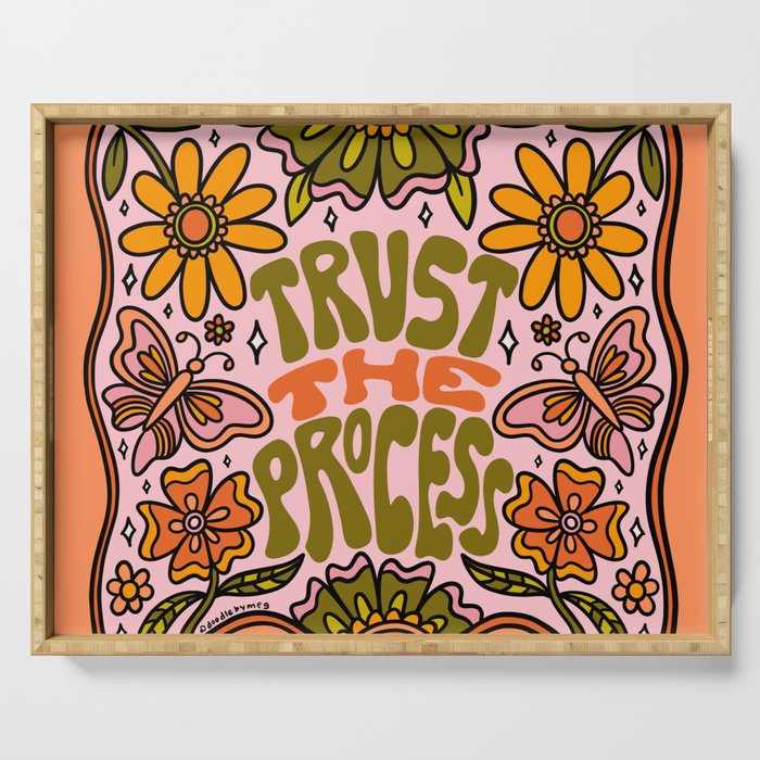 Trust The Process Serving Tray Gallery Image 1