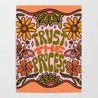 Trust The Process Poster Gallery Image 4