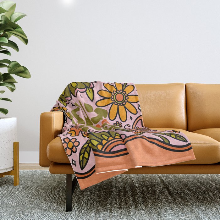 Trust The Process Throw Blanket Gallery Image 1