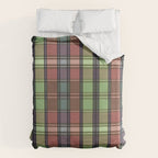 Fusion Colorful Toned Grids C Duvet Cover Gallery Image 6