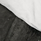Drift [5]: a neutral abstract mixed media piece in black, white, gray, brown Comforter Gallery Image 4
