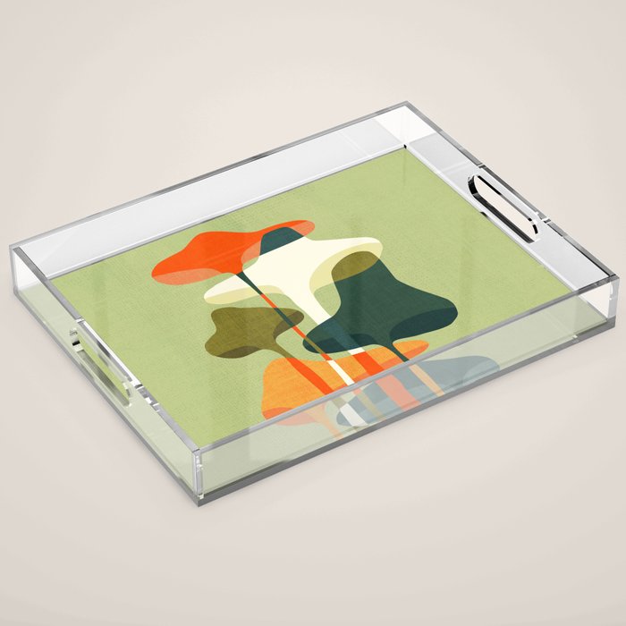 Little mushroom Acrylic Tray Gallery Image 1