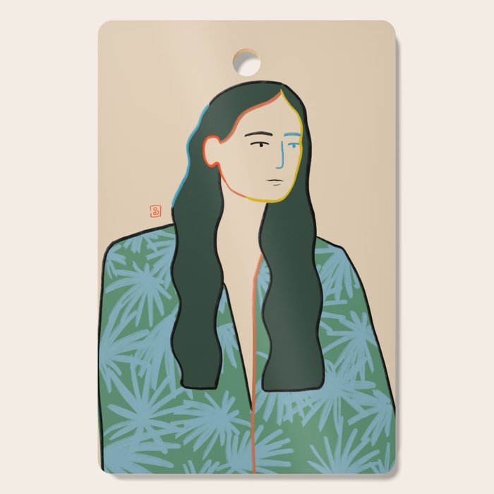 GIRL IN LOVE Cutting Board Gallery Image 1