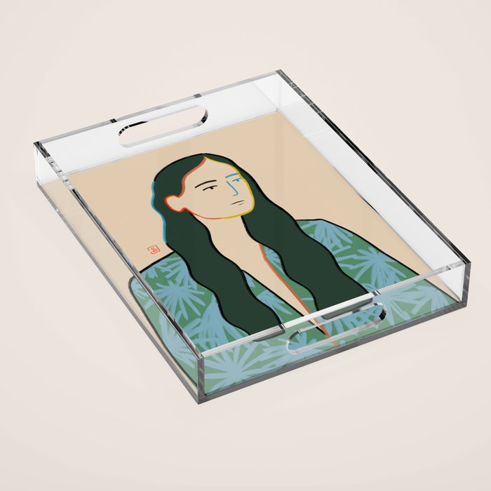 GIRL IN LOVE Acrylic Tray Gallery Image 1